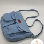 Rh-04 Sky Blue Denim Ladies Side bag - Image 4